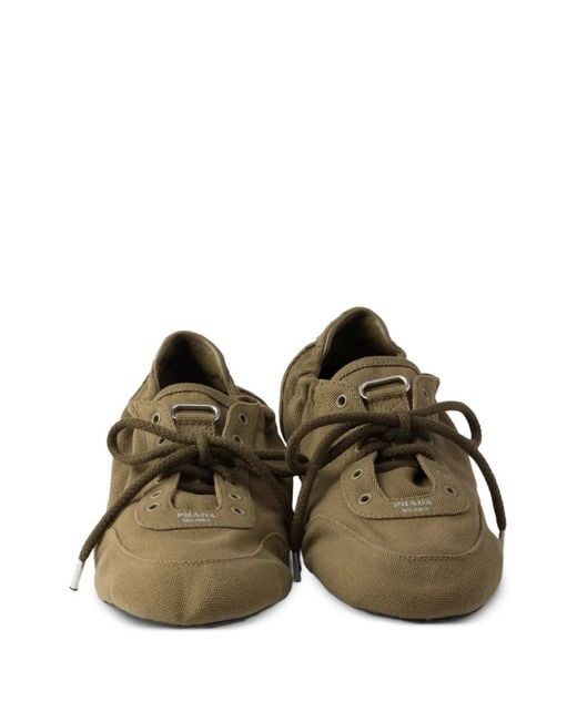 Sneakers Collapse di Prada in Green