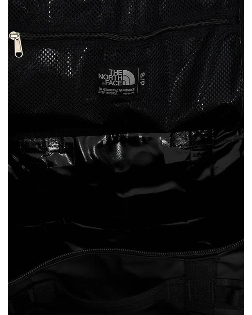 The North Face Black Adjustable Removable Duffel Bag for men