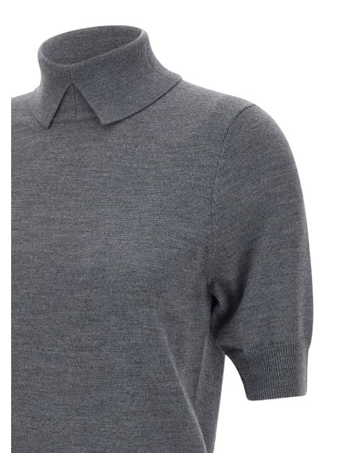 Herskind Perry ショートスリーブ セーター Gray