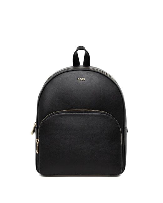 Boss Black Logo-detail Top-handle Backpack