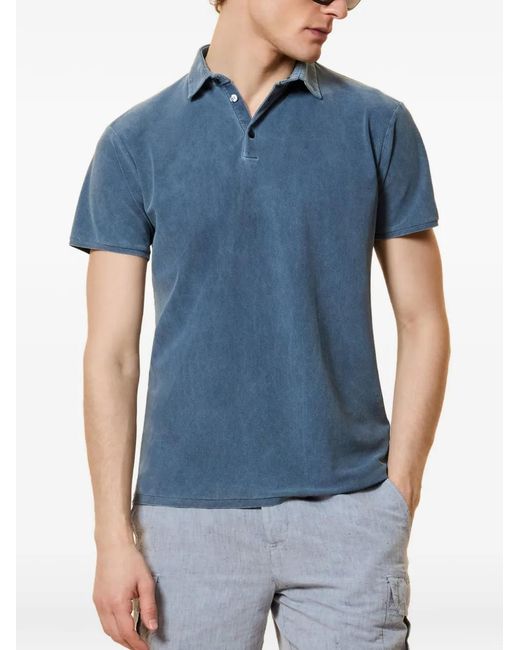 Rrd Blue Short-Sleeve Polo Shirt for men