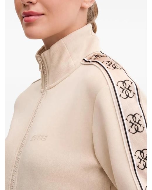 Guess Natural Zip-Up Sweatshirt