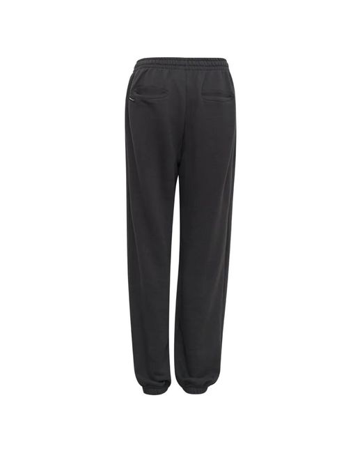 OPEN YY Black Drawstring Pleated Trousers