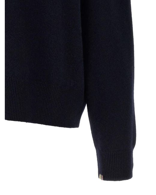 Extreme Cashmere Blue V-neck Long-sleevejumpers