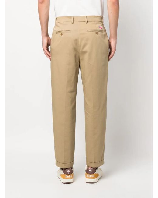 KENZO Straight Broek in het Natural voor heren