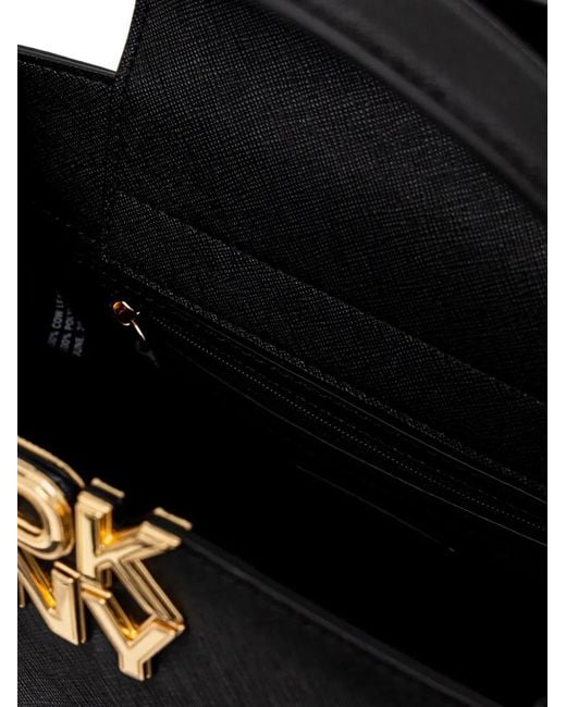 DKNY Black Medium Foster Tote Bag