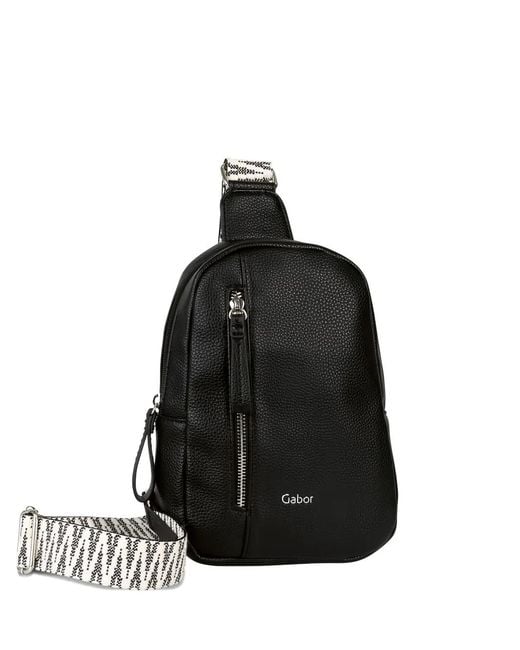 Gabor Black Silena Cross Body Bag