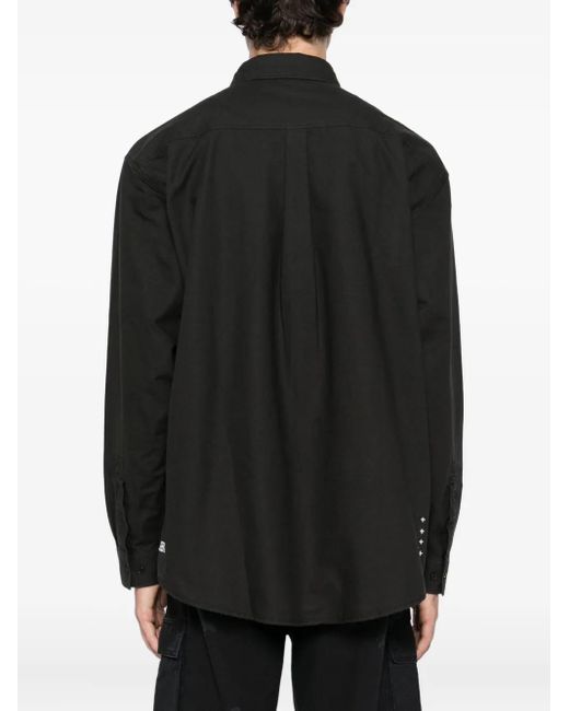 Ksubi Ksignature Button-Down Overhemd in het Black voor heren