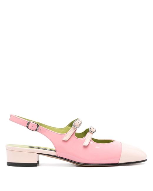 Zapatos Abricot con tacón de 20 mm CAREL PARIS de color Pink