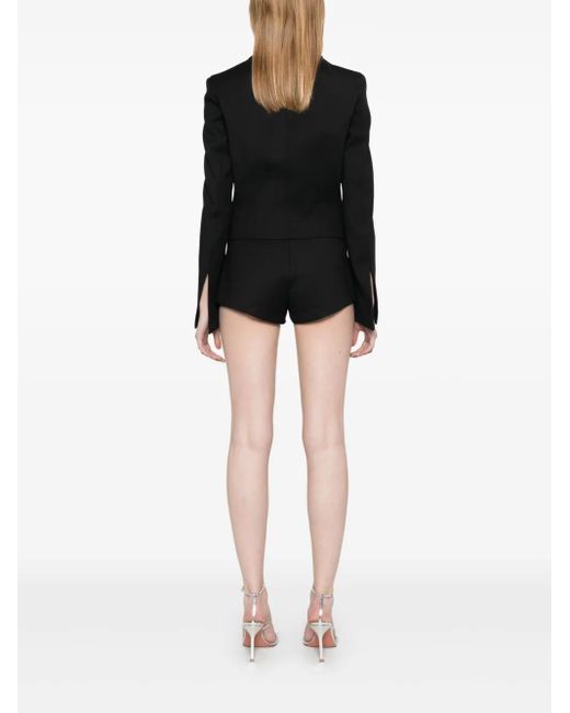 Blumarine Black Jacke Mit Schnürung