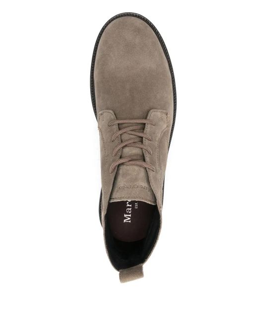 Marc O' Polo Brown Leather Desert Boots for men