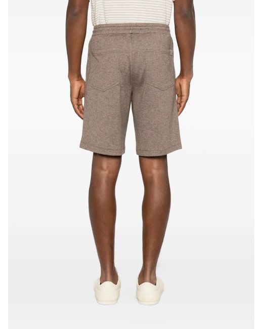 Jacob Cohen Brown Drawstring Shorts for men