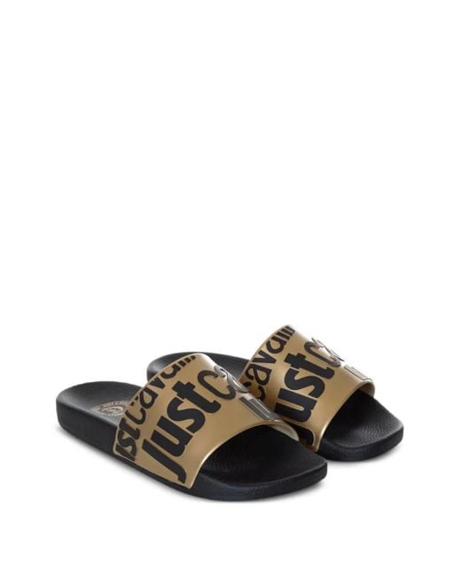 Just Cavalli White Pool Slides