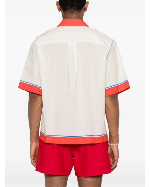 DSquared² Overhemd Met Print in het Red voor heren