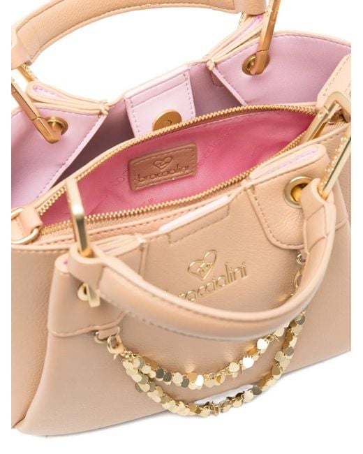 Braccialini Natural Amy Chain-Strap Tote Bag