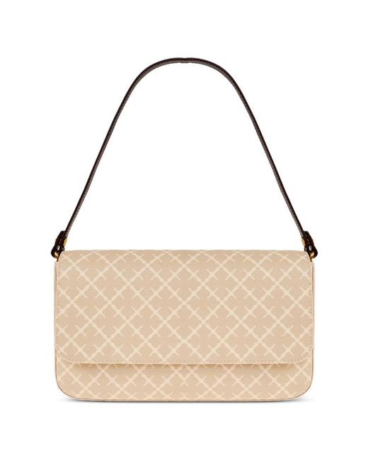 By Malene Birger Natural Tallie Patterned Shoulder Bag