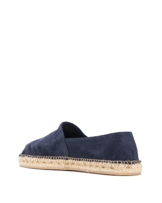 Scarosso Blue Pablo Plain Espadrilles for men