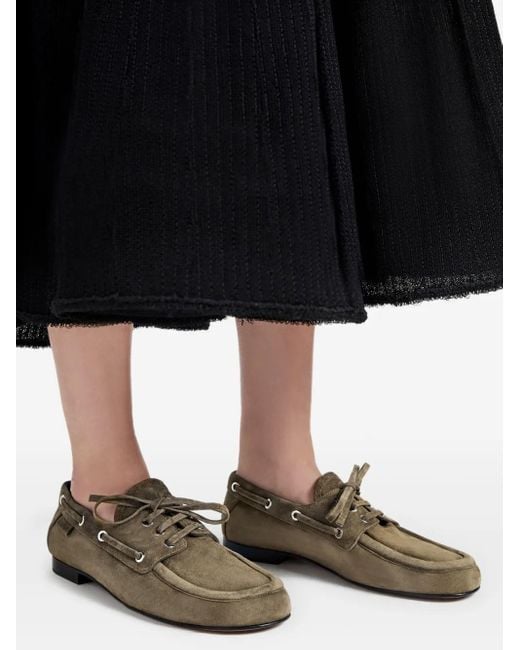 Proenza Schouler Brown Leather Loafers