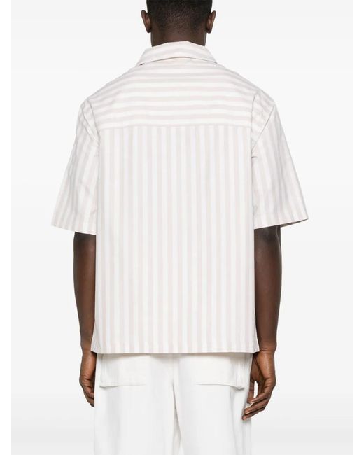 Maison Kitsuné White Lunar Rock Sneakers for men