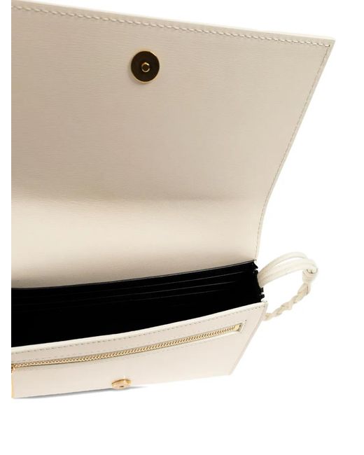 Jil Sander Natural Braided-Strap Leather Wallet