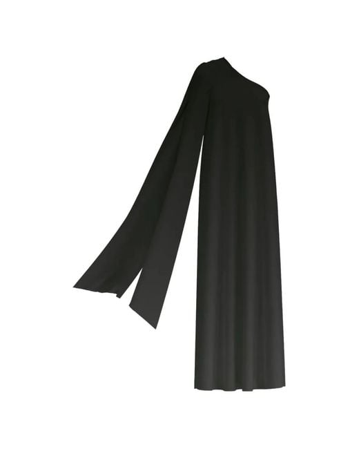 Diarrablu Black Raya Bow-Detail Maxi Dress