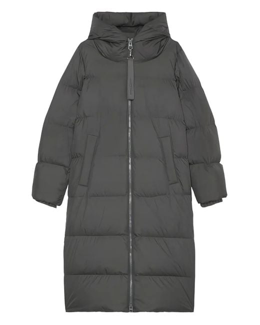 Marc O' Polo Gray Padded Hooded Coat