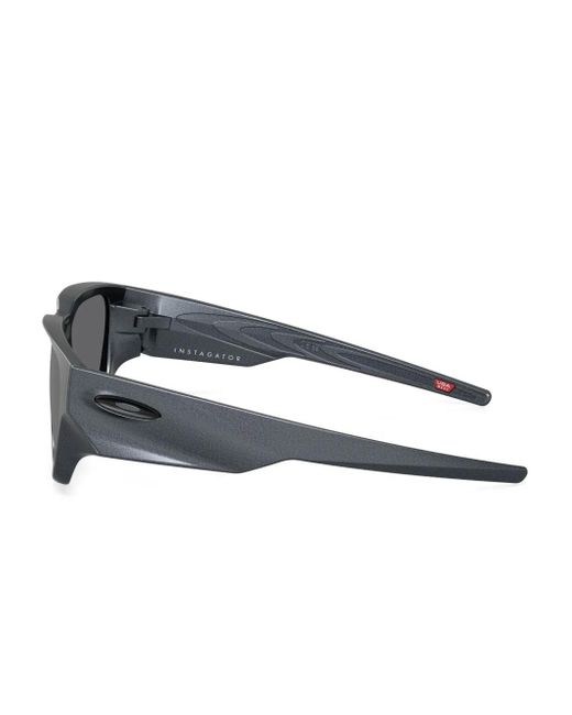 Oakley Gray Square-Frame Sunglasses for men
