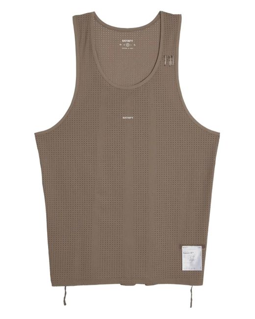Débardeur Space-O À Logo Imprimé Satisfy pour homme en coloris Brown