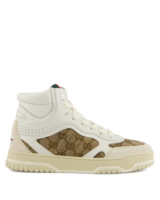 Gucci Natural Re-Web Sneakers