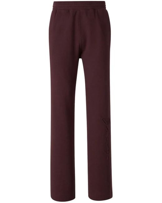 Givenchy Trainingsbroek Met Logo-Reliëf in het Red voor heren
