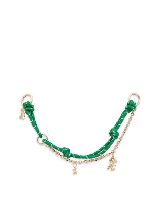 Essentiel Antwerp Green Snoopy Woodstock Charm Bag Accessory