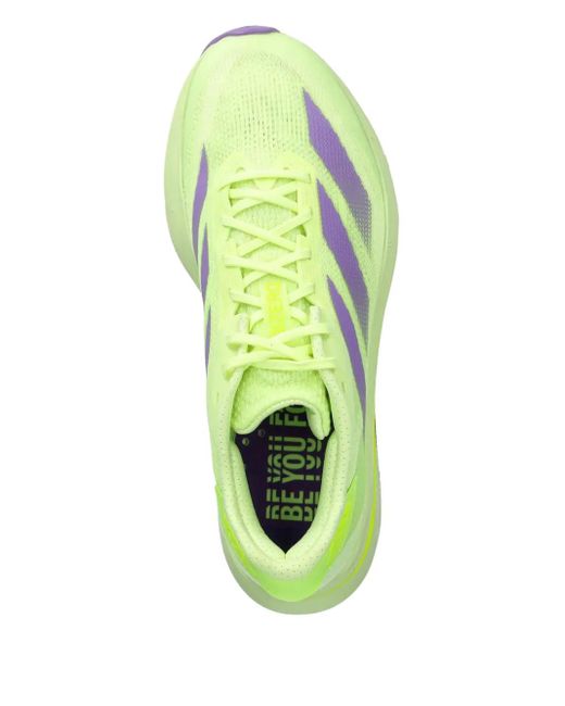 Adidas Yellow Adizero Sl2 Mesh Running Sneakers