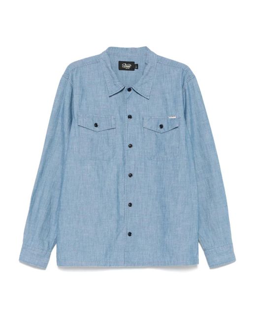 メンズ Deus Ex Machina コットン シャツ Blue