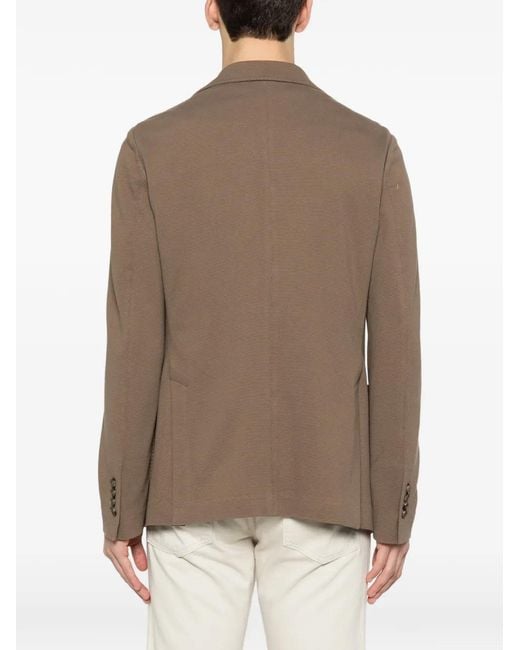 Circolo 1901 Brown Patch-Pocket Jacket for men
