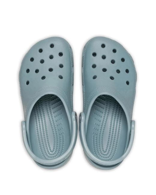CROCSTM Blue Mules À Design Perforé for men