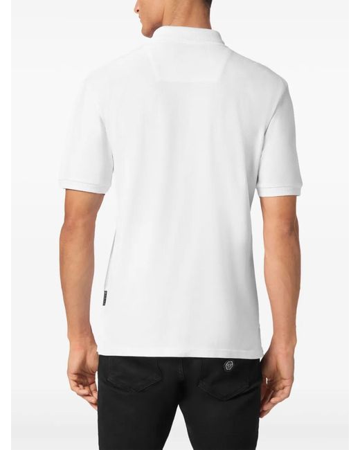 Philipp Plein White Label Polo Shirt for men