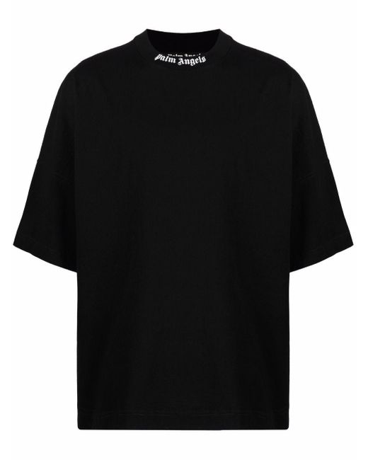 Logo-print Short-sleeve T-shirt in Nero 