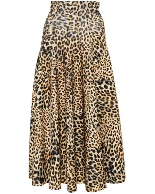 Norma Kamali Brown Skirts