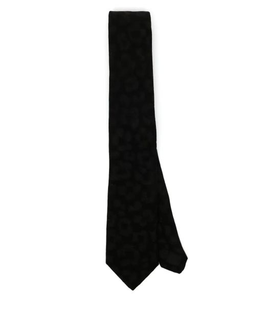 Ernest W. Baker Black Classic Tie for men