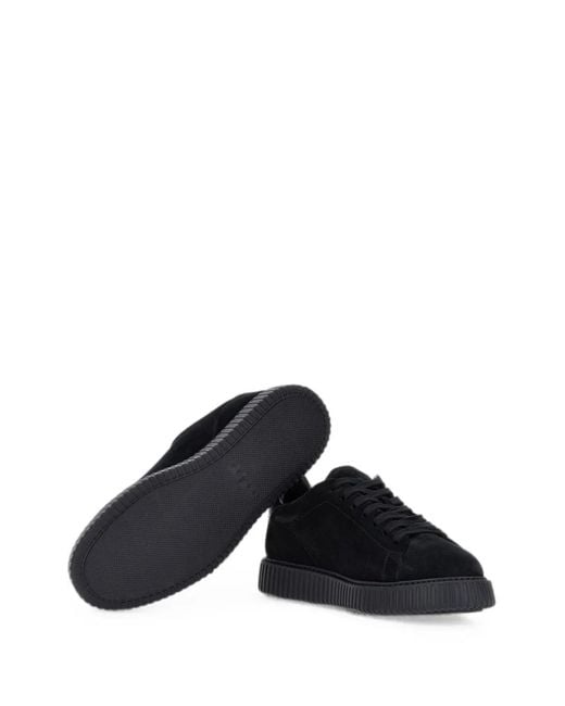 Hogan Black H-Stripes Sneakers for men