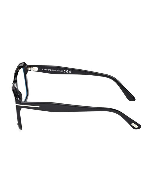 Tom Ford Brown Rectangular-Frame Optical Glasses