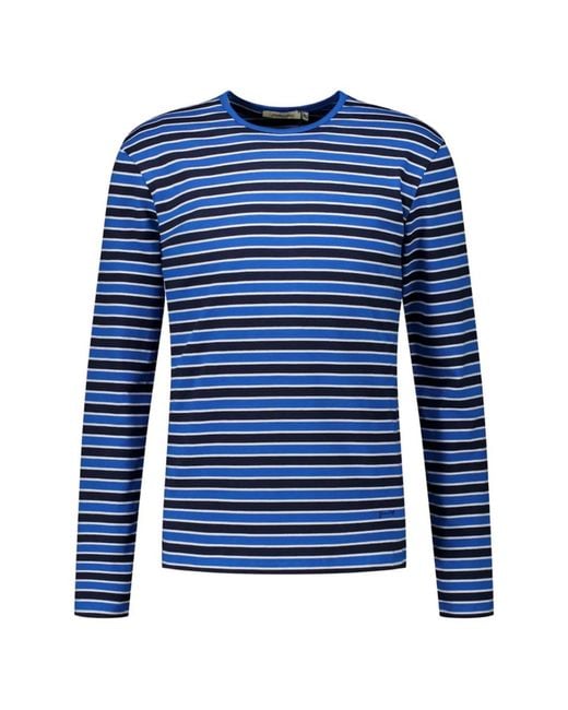 Paloma Wool Blue Floubet Striped T-Shirt for men