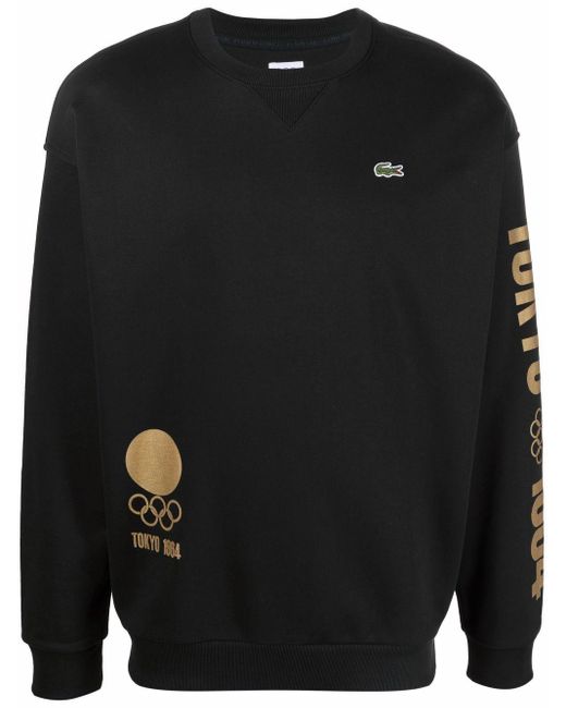 Pull Olympics Tokyo 1964 Lacoste pour homme en coloris Black