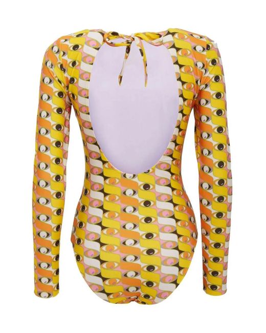 LaDoubleJ Yellow Surf Suit
