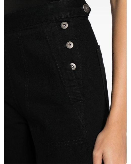 James Perse Black Pacifica Flared Jeans