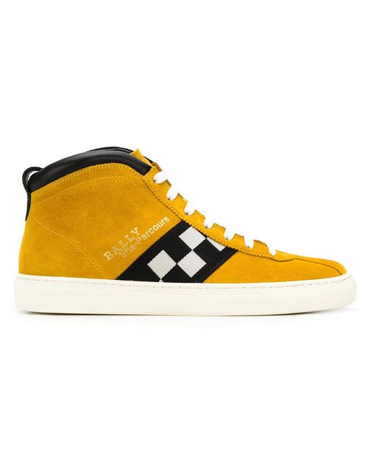 Bally Yellow Vita-parcours Sneakers for men