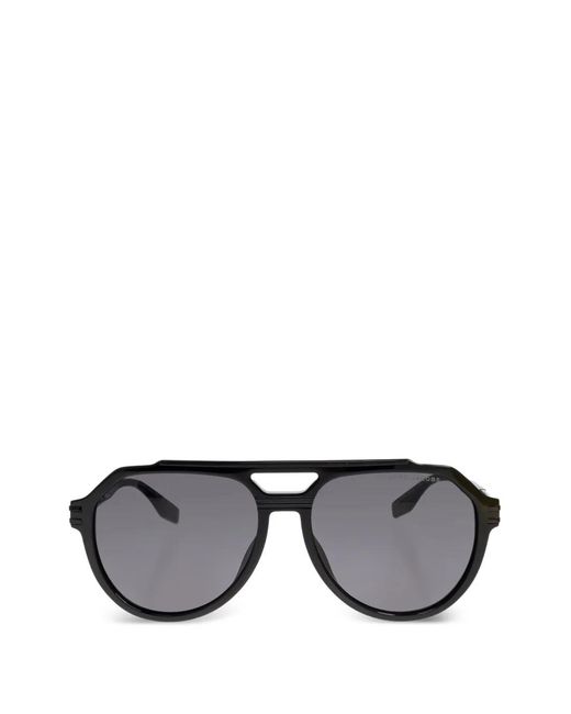 Marc Jacobs Black Browline-Frame Sunglasses for men
