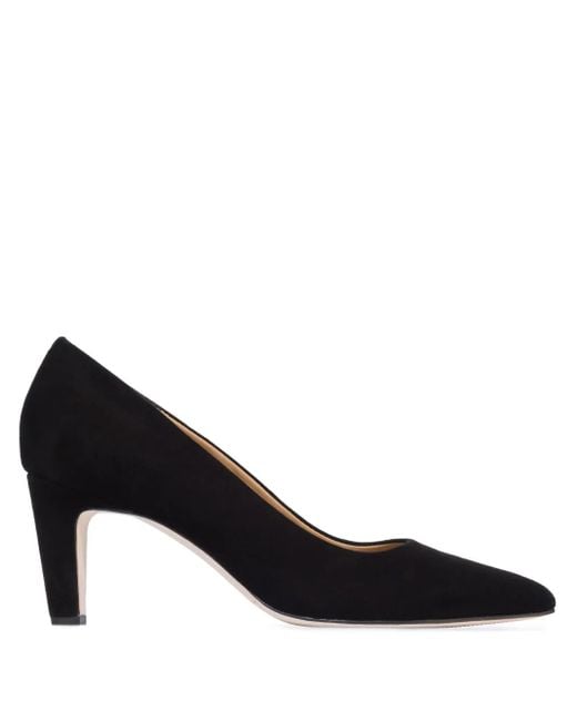 Bernardo Black 70Mm Pointed-Toe Suede Pumps