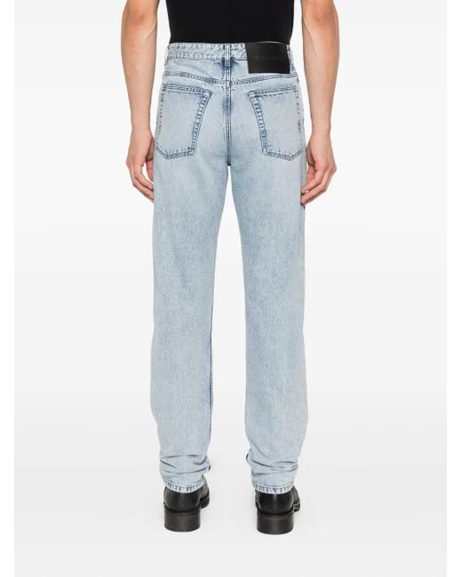 Jean À Patch Logo Jil Sander pour homme en coloris Blue