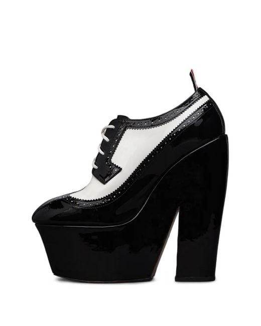 Thom Browne Black Escarpins À Plateforme
